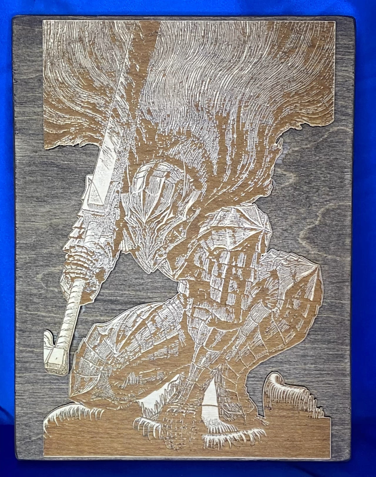 Berserk Armor Wood Art