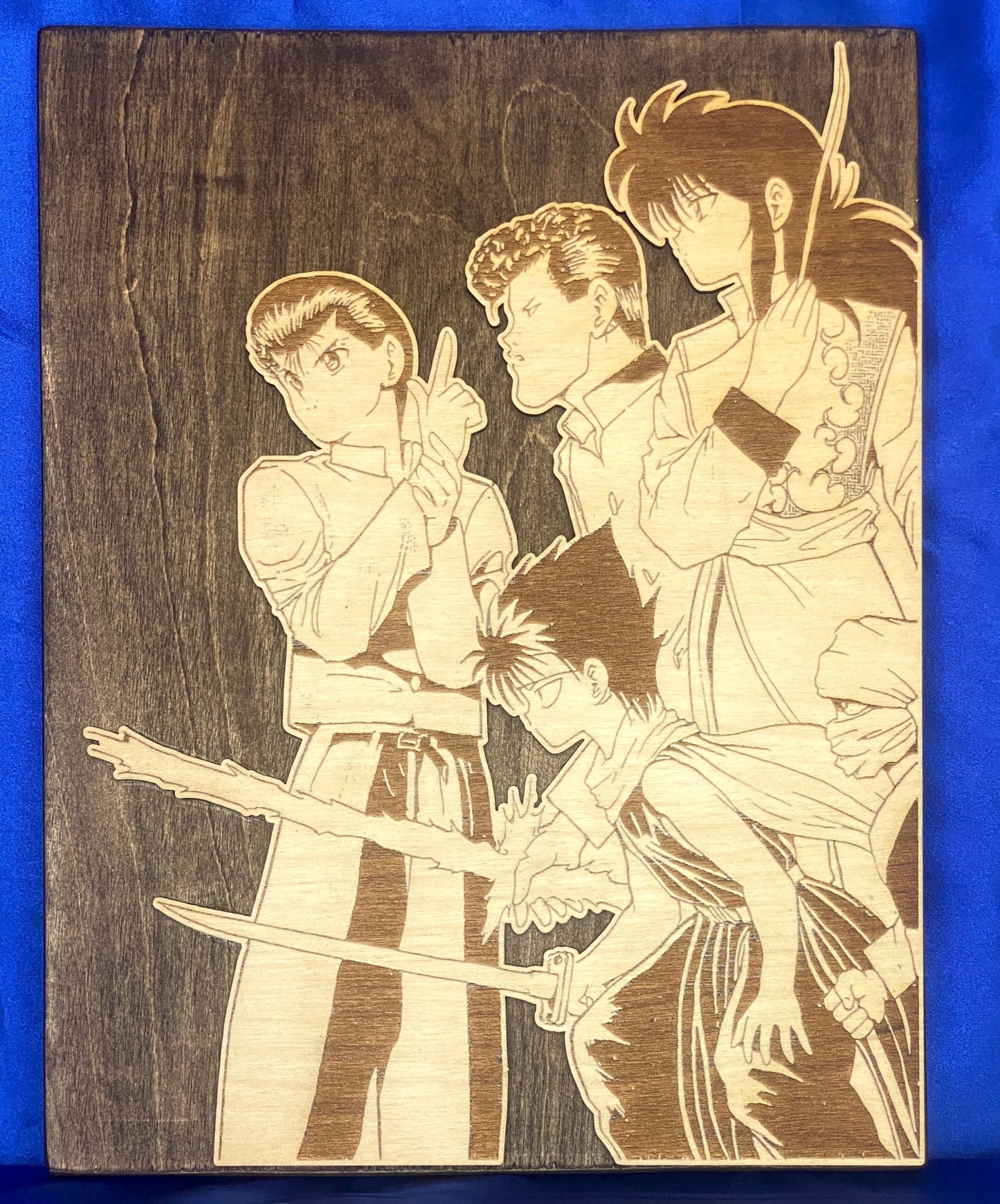 YuYu Hakusho Wood Art