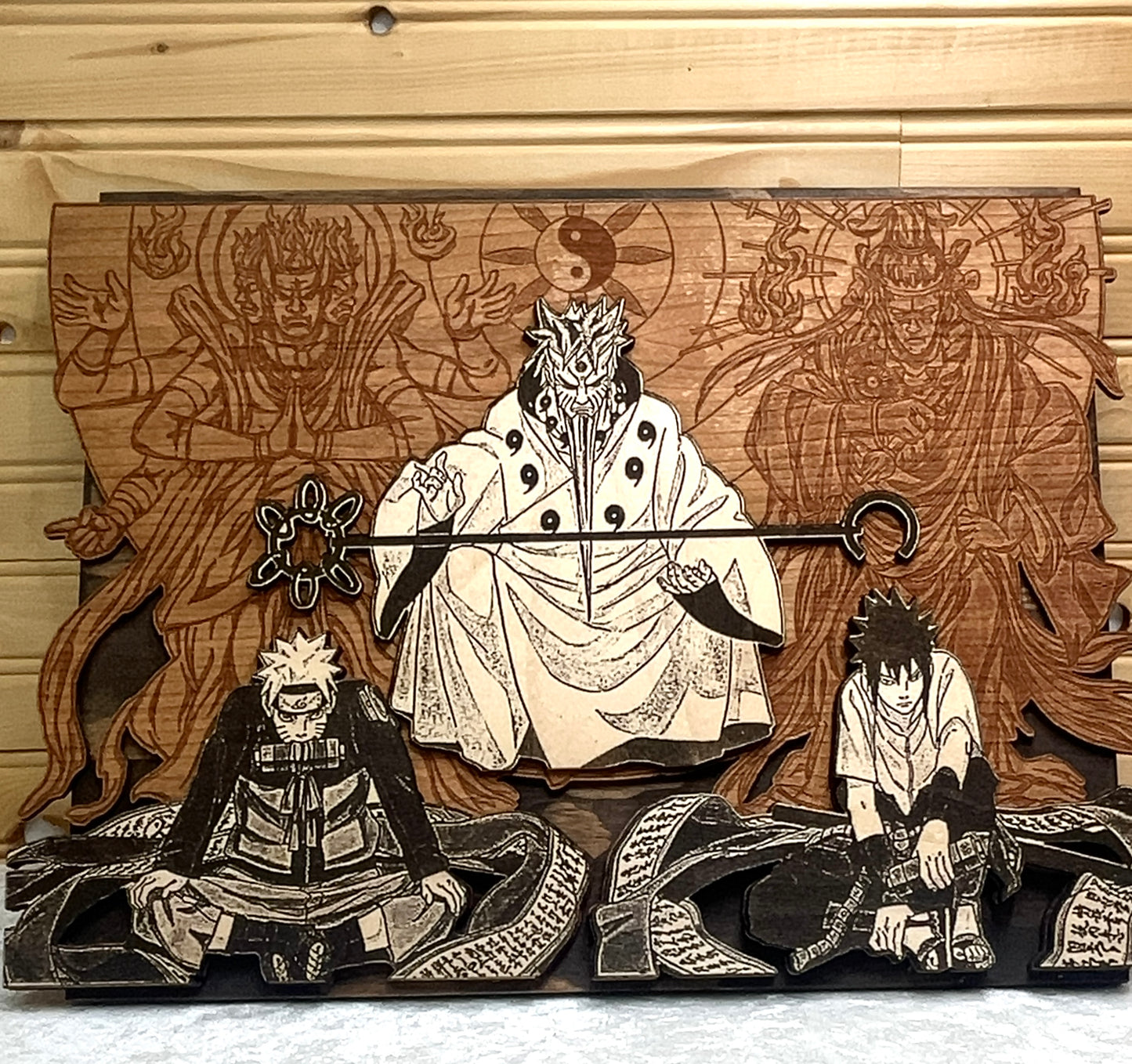 Naruto Wood Art