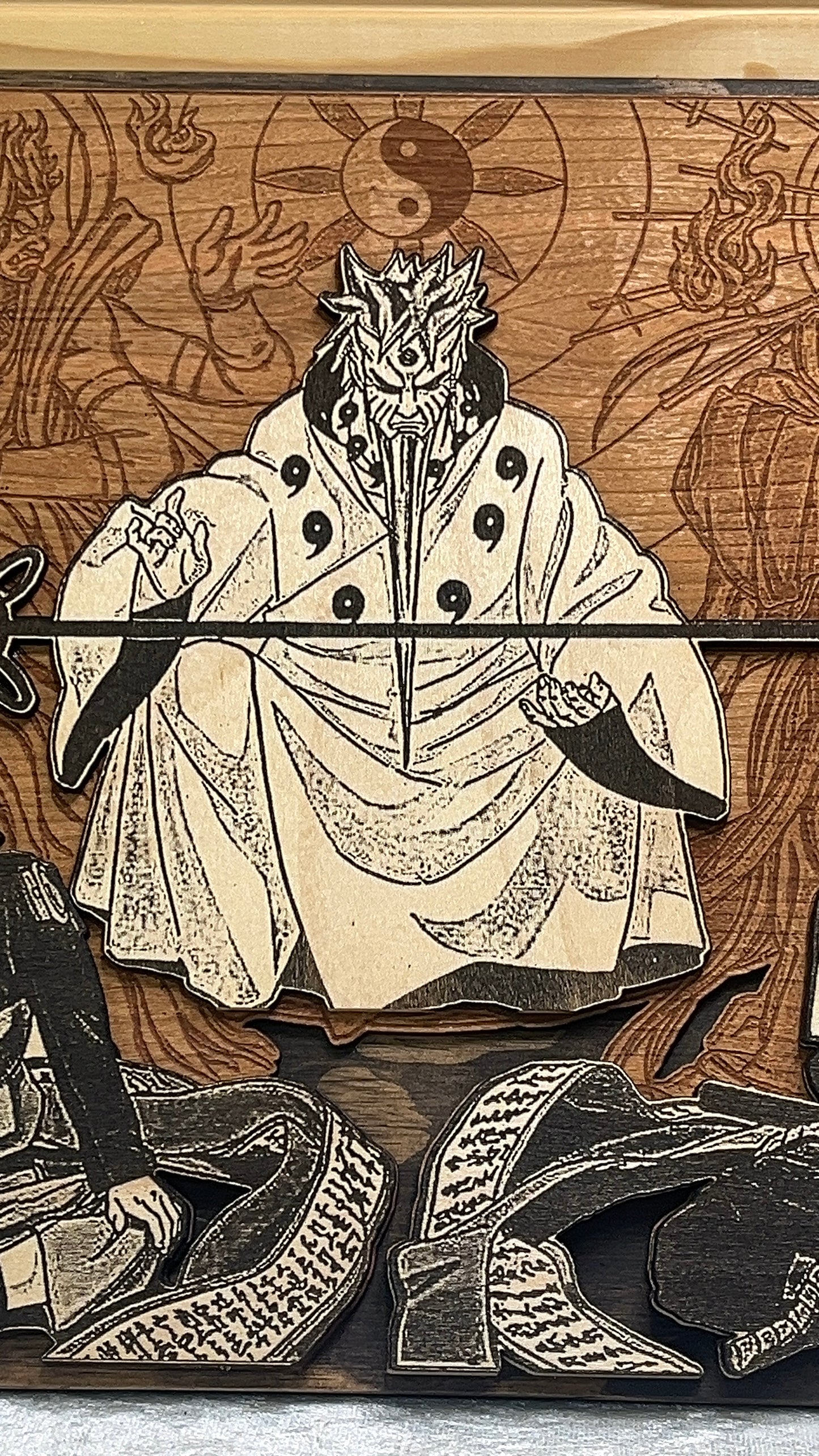 Naruto Wood Art