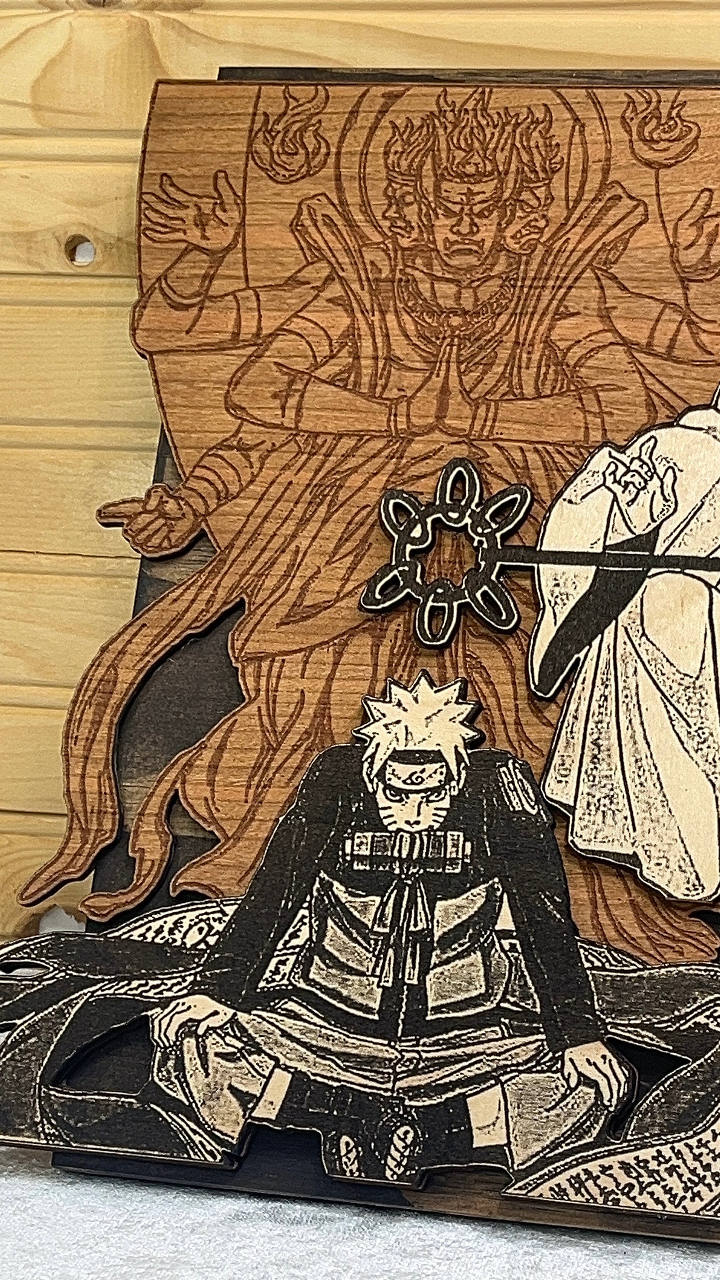 Naruto Wood Art