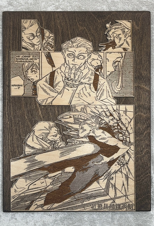 Nanami Punch Wood Art