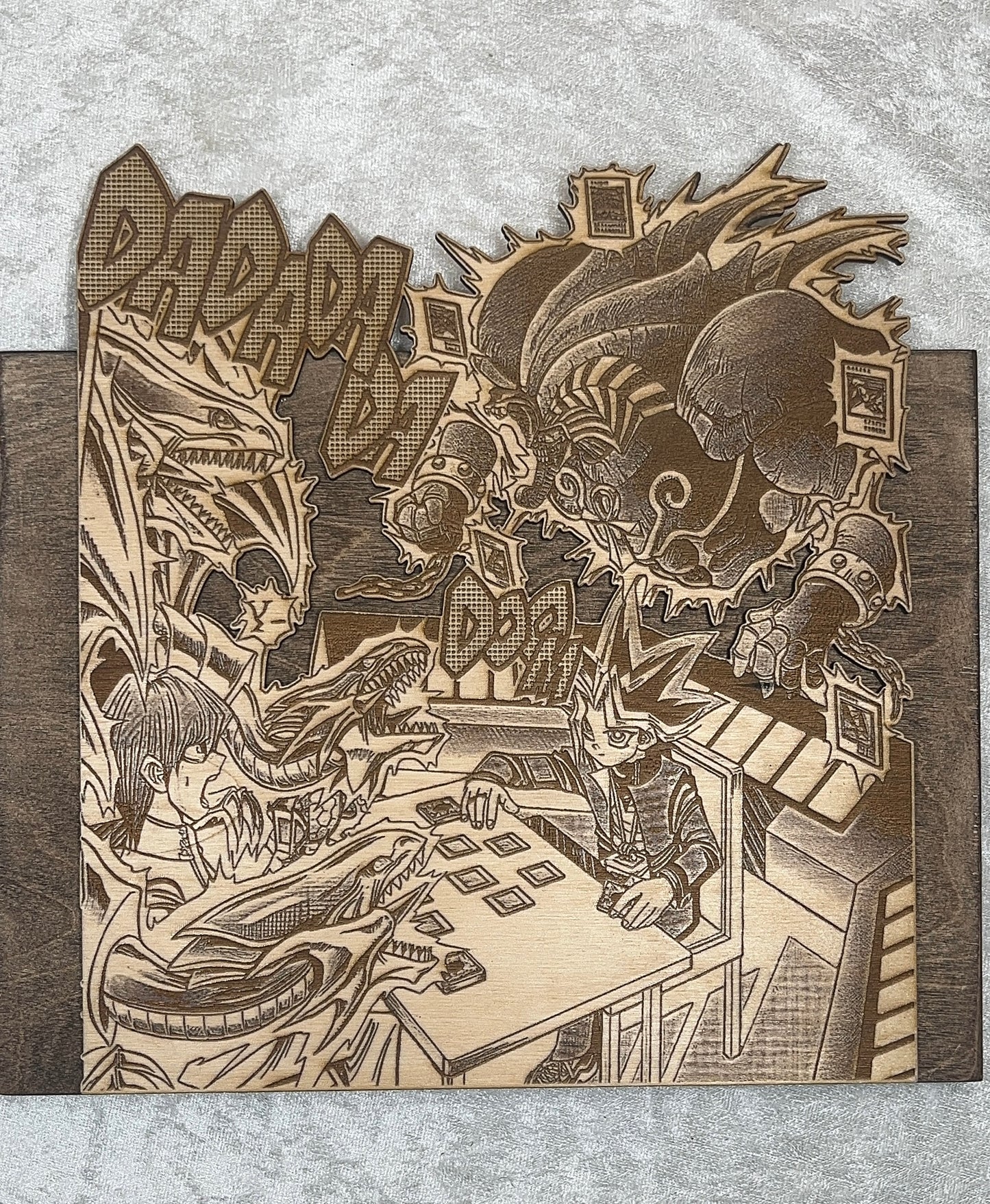 Yu-Gi-Oh Wood Art