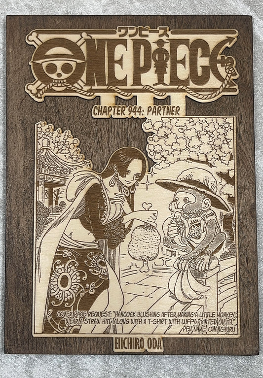 Boa Hancock Wood Art