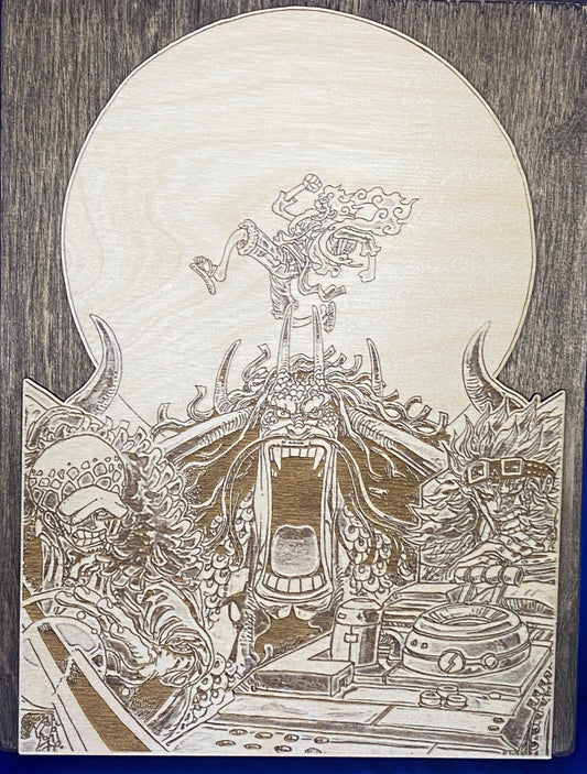 Worst Generation Wood Art